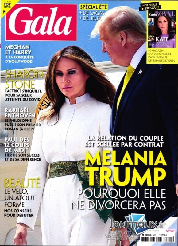 Magazine "Gala", en kiosques le 27 août 2020.