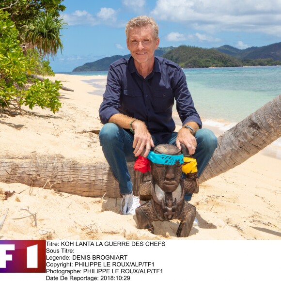 Denis Brogniart, animateurde "Koh-Lanta, la guerre des chefs", sur TF1