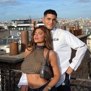 Kylie Jenner en vacances à Paris en bonne compagnie, sur Instagram le 28 août 2020.