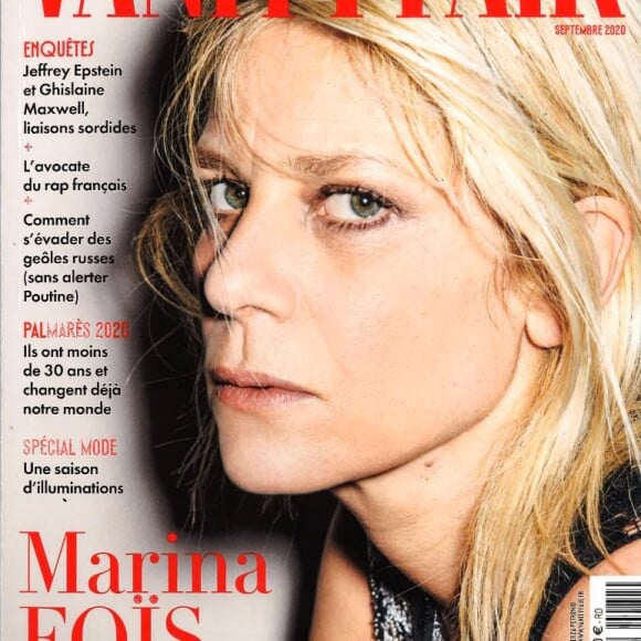 Retrouvez l'interview intégrale de Marina Foïs dans le magazine Vanity Fair du mois de septembre 2020.
