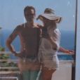 Anthony Delon et sa compagne Sveva Alviti en vacances en Italie, sur Instagram, le 10 juillet 2020.