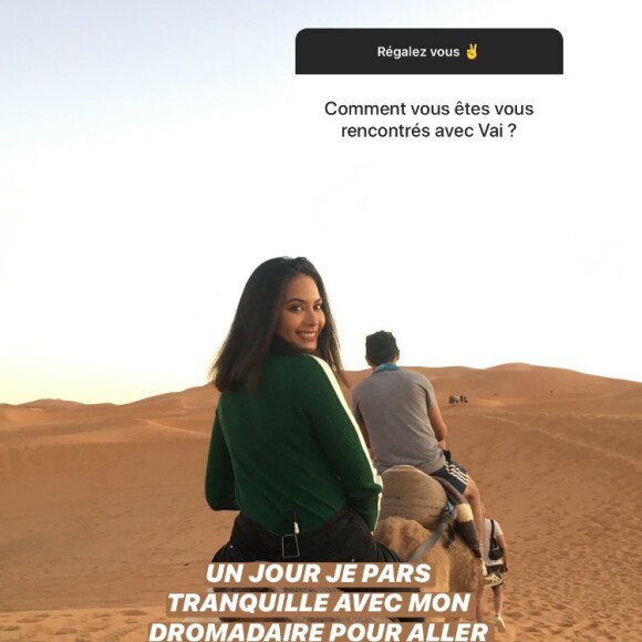 Nicolas Fleury parle de sa petite-amie Vaimalama Chaves le 2 septembre 2020 sur Instagram.