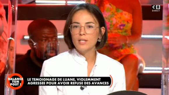 Agathe Auproux raconte avoir été agressée dans la rue pendant ses vacances dans "Balance ton post" sur C8.