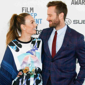 Armie Hammer et Elizabeth Chambers à la soirée Film Independent Spirit Awards à Santa Monica, le 23 février 2019.