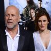 Bruce Willis et sa fille Rumer Willis - Première du film "G.I. Joe: Retaliation" au TCL Chinese Theatre. Hollywood. Le 28 mars 2013. @UPI/Jim Ruymen