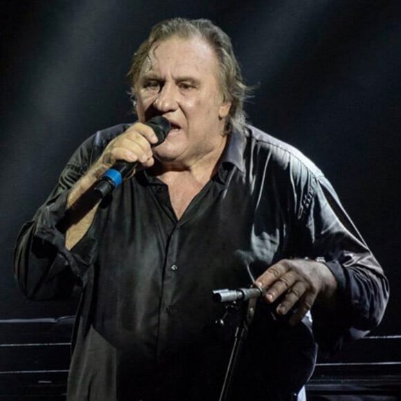 Exclusif - Gérard Depardieu - Gérard Depardieu s'est produit sur la scène du "Beiteddine Festival" dans le district du Chouf au Liban, le samedi 20 juillet 2019. © Nabil Ismail / Bestimage 