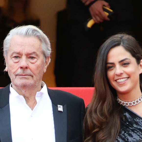 Alain Delon - Montée des marches du film "A Hidden Life" lors du 72ème Festival International du Film de Cannes, le 19 mai 2019. © Denis Guignebourg/Bestimage