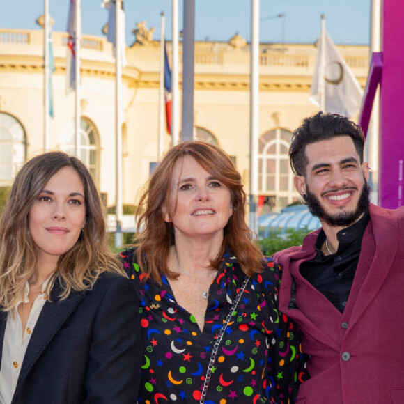 Anne Loiret, Alysson Paradis, Jonas Ben Ahmed, Marie-Castille Mention-Schaar et Gabriel Almaer - Avant-première du film "Les Deux Alfred" lors du 46ème Festival du Cinéma Américain de Deauville, le 6 septembre 2020. © Oliver Borde / Bestimage