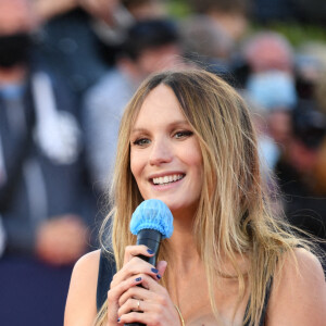 Ana Girardot, enceinte - Red carpet du film " The Professor & The Bad Man " lors du 46ème Festival du Cinéma Américain de Deauville. Le 5 septembre 2020 © Rachid Bellak / Bestimage