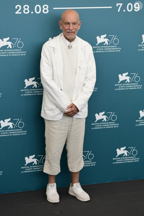 John Malkovich - Photocall de la série "The New Pope" lors du 76ème Festival du Film de Venise, la Mostra à Venise en Italie le 1 er Septembre 2019.