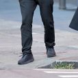 Info - Lily Allen et David Harbour ont acheté une licence à Las Vegas pour ce marier dans l'année - Exclusif - Lily Allen se blottit tendrement dans les bras de son compagnon David Harbour dans la rue à New York le 14 octobre 2019.