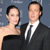 Angelina Jolie et Brad Pitt à la soirée "WSJ. Magazine Innovator" à New York.