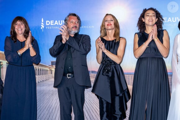 Sylvie Pialat, Bruno Podalydes, Vanessa Paradis, Delphine Horvilleur - 46e Festival du Cinéma Américain de Deauville, le 13 septembre 2020. © Olivier Borde/Bestimage