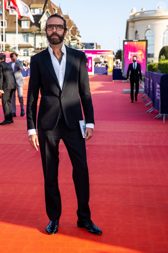 John Nollet à la première de "Comment je suis devenu un super-héros" lors de la clôture du 46e Festival du Cinéma Américain de Deauville, le 12 septembre 2020. © Olivier Borde/Bestimage