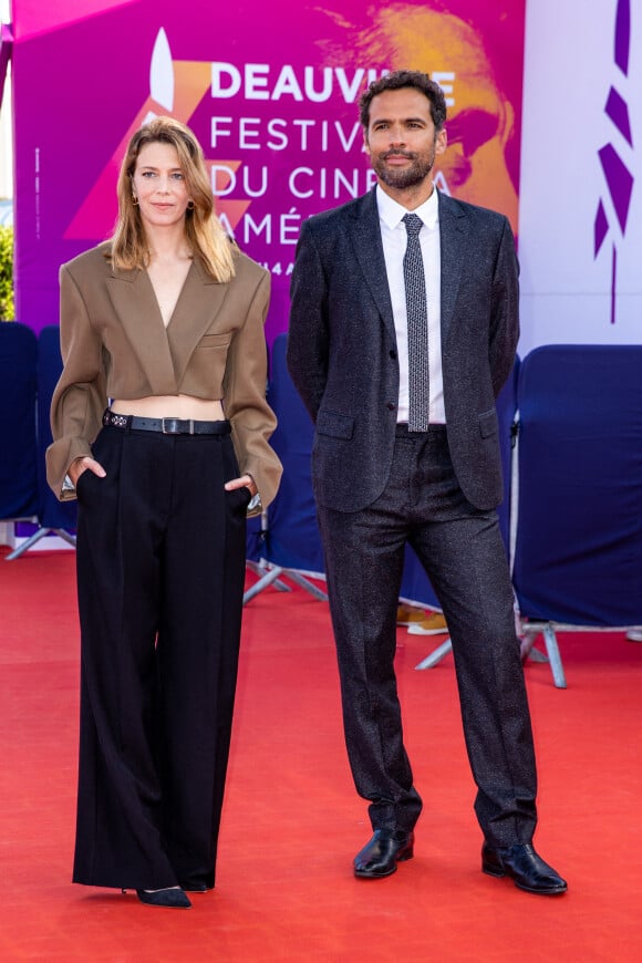 Céline Salette et Farid Bentoumi à la première de "Comment je suis devenu un super-héros" lors de la clôture du 46e Festival du Cinéma Américain de Deauville, le 12 septembre 2020. © Olivier Borde/Bestimage