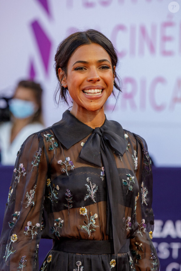 Zita Hanrot à la première de "Comment je suis devenu un super-héros" lors de la clôture du 46e Festival du Cinéma Américain de Deauville, le 12 septembre 2020. © Olivier Borde/Bestimage