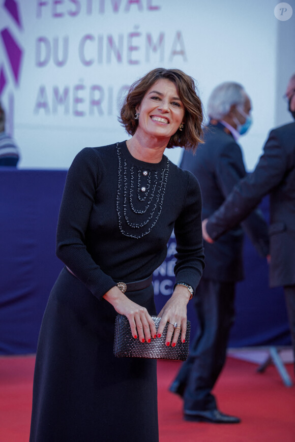 Irène Jacob à la première de "Comment je suis devenu un super-héros" lors de la clôture du 46e Festival du Cinéma Américain de Deauville, le 12 septembre 2020. © Olivier Borde/Bestimage