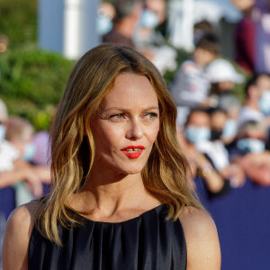 Vanessa Paradis à la première de "Comment je suis devenu un super-héros" lors de la clôture du 46e Festival du Cinéma Américain de Deauville, le 12 septembre 2020. © Olivier Borde/Bestimage