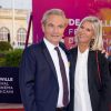 Gilles Cohen et sa femme Karine Paschal à la première de "ADN" lors du 46e Festival du Cinéma Américain de Deauville, le 11 septembre 2020. © Olivier Borde/Bestimage