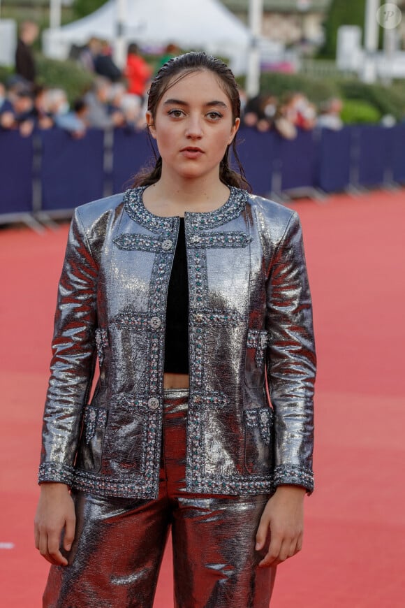 Luana Bajrami à la première de "ADN" lors du 46e Festival du Cinéma Américain de Deauville, le 11 septembre 2020. © Olivier Borde/Bestimage