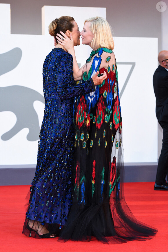 Roberta Armani, Cate Blanchett - Red carpet de la cérémonie de clôture de la 77ème édition du Festival international du film de Venise, la Mostra. Le 12 septembre 2020