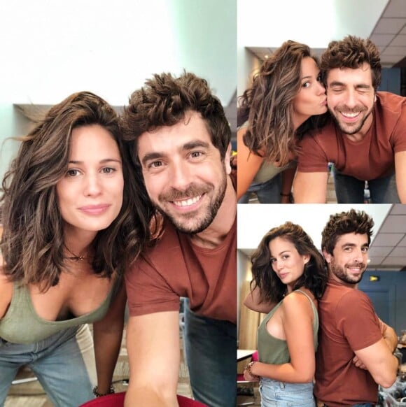 Lucie Lucas et Agustín Galiana sur Instagram. Le 23 septembre 2019.