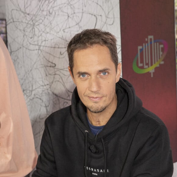 Exclusif - Grand Corps Malade - Enregistrement de l'émission Clique présentée par Mouloud Achour, qui repasse en hebdomadaire , diffusée en clair sur Canal Plus le Dimanche à 12h45 (émission du 13/09/2020), avec en invités Camille Lellouche et Grand Corps Malade qui présente son nouvel album en sortie bac le 11/09/2020 - Paris le 11/09/2020 - © Jack Tribeca / Bestimage 