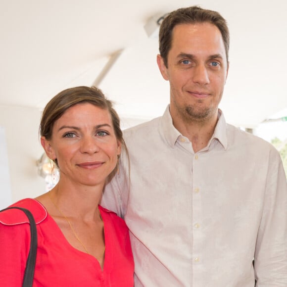 Exclusif - Grand Corps malade (Fabien Marsaud) et sa femme Julia avec Tony Parker et sa femme Axelle Francine - People lors du Longines Paris Eiffel Jumping au Champ-de-Mars à Paris..