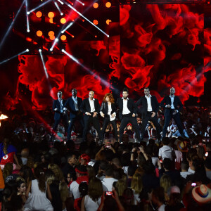 Exclusif - Mylène Farmer - Enregistrement de l'émission "La chanson de l'année" dans les arènes de Nîmes, diffusée en direct sur TF1 le 8 juin © Bruno Bebert / Bestimage 
