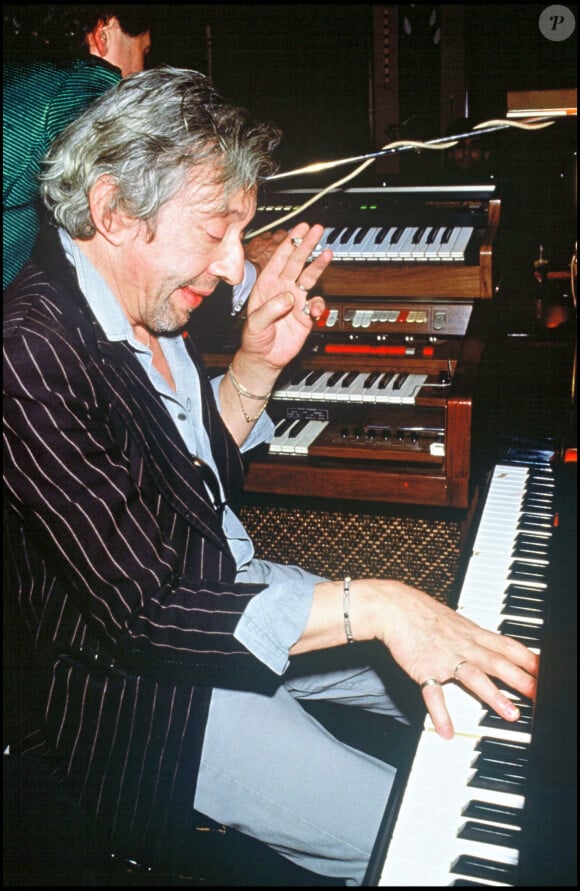 Serge Gainsbourg en 1986.
