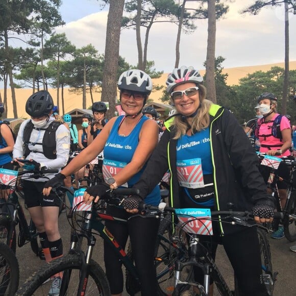 Valérie Trierweiler a dévoilé les coulisses de sa participation au Défi d'Elles, à Arcachon, septembre 2020.