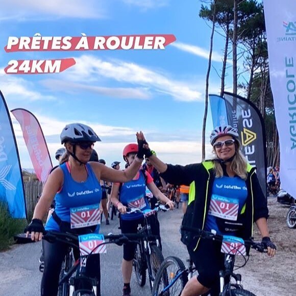 Valérie Trierweiler a dévoilé les coulisses de sa participation au Défi d'Elles, à Arcachon, septembre 2020.