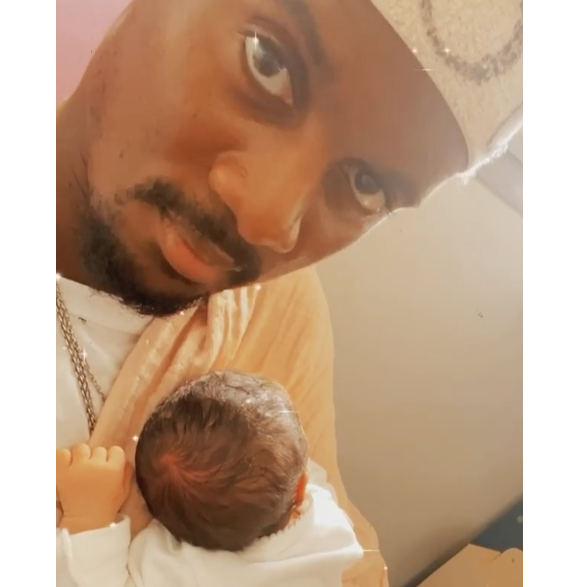 Black M et Léa Djadja sont parents pour la deuxième fois d'une petite fille prénoméé Kiki. Le 20 septembre 2020.