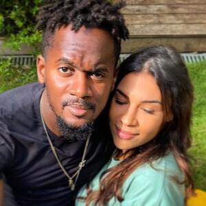 Black M et sa femme Léa Djadja en mai 2020.