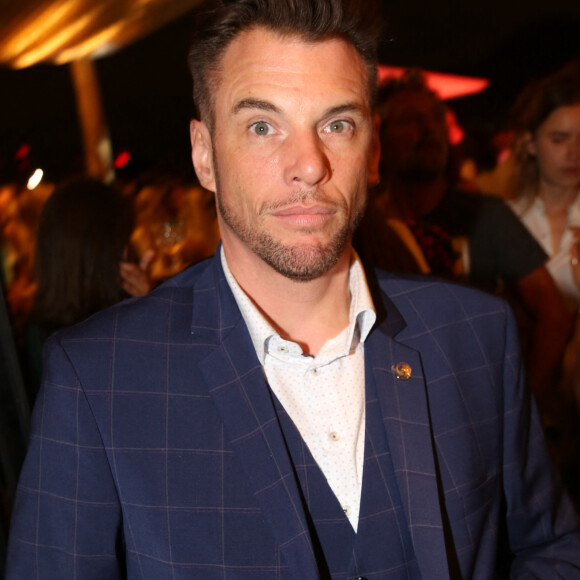 Le chef Norbert Tarayre (copropriétaire) lors de la soirée d'inauguration du restaurant du groupe d'H.Gaouaoui et du chef N.Tarayre "Splash" au port Van Gogh, en bord de Seine à Asnières, France. © Rachid Bellak/Bestimage