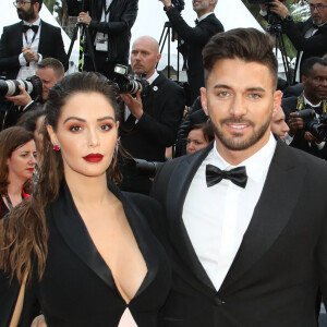 Nabilla Benattia (enceinte) et son mari Thomas Vergara - Montée des marches du film "A Hidden Life" lors du 72ème Festival International du Film de Cannes, le 19 mai 2019. © Denis Guignebourg/Bestimage