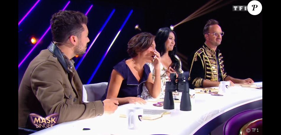 Mask Singer : Kev Adams, Alessandra Sublet, Anggun et Jarry dans l&#039;émission de TF1, en 2019