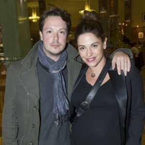 Davy Sardou et Noémie Elbaz à Paris le 29 mai 2013 au théâtre Rive Gauche.
