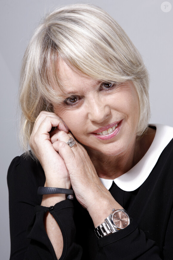 Christine Haas, portrait à Paris, le 17 décembre 2014.