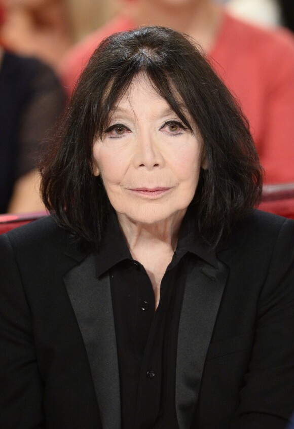 Juliette Greco dans l'émission "Vivement Dimanche" à Paris, 2013.