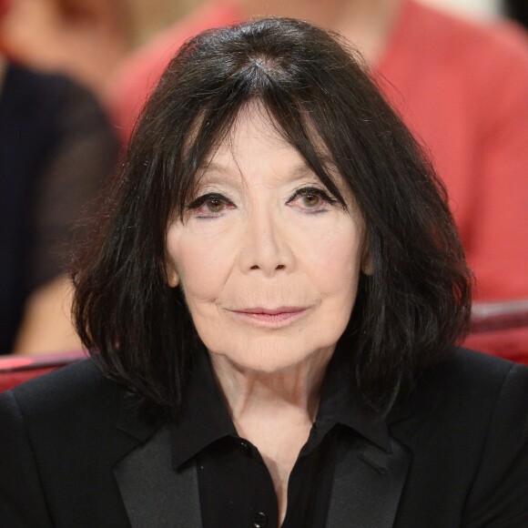 Juliette Greco dans l'émission "Vivement Dimanche" à Paris, 2013.