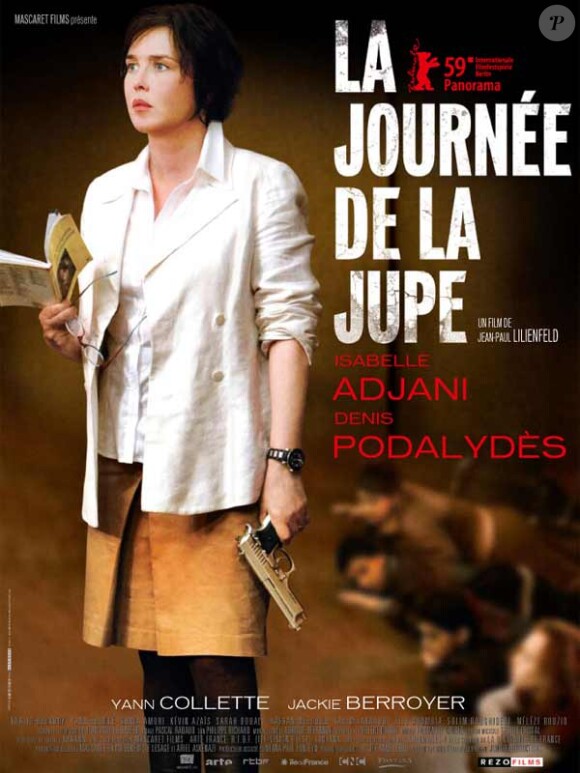 Isabelle Adjani dans le film "La Journée de la jupe" de Jean-Paul Lilienfeld en 2009.