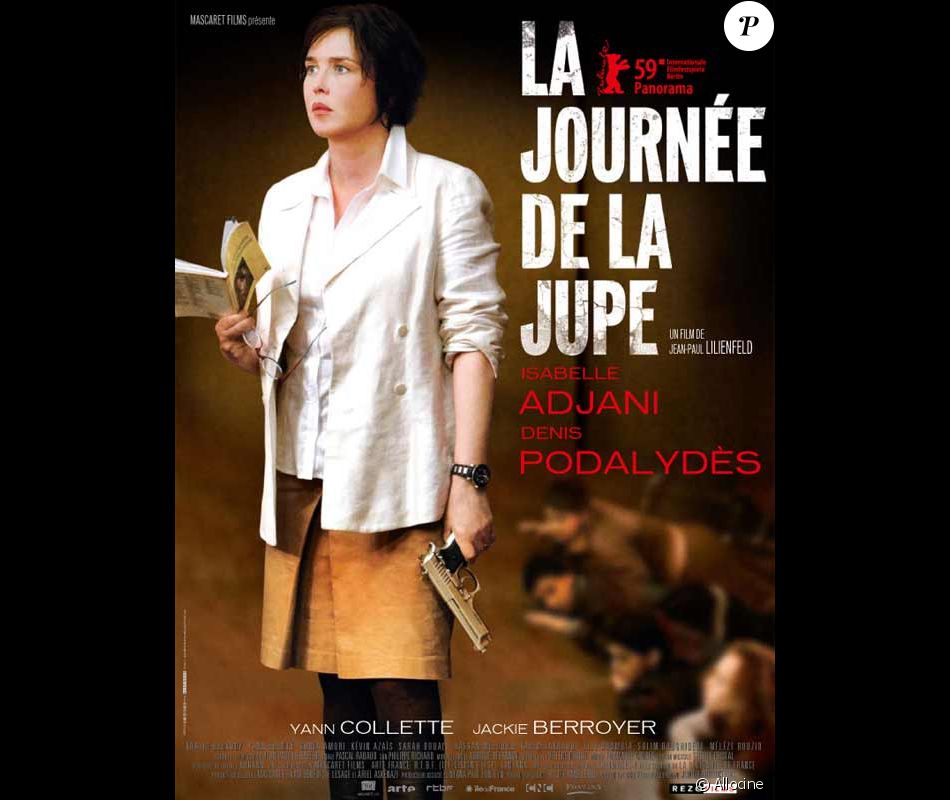 Isabelle Adjani dans le film &quot;La Journée de la jupe&quot; de Jean-Paul Lilienfeld en 2009.