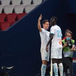 Florian Thauvin lors du match Paris Saint-Germain - Olympique de Marseille au Parc des Princes. Paris, le 14 septembre 2020.