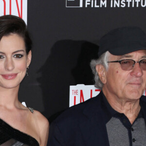 Anne Hathaway, Robert De Niro - Avant-première du film "The Intern" au Ziegfeld Theater à New York, le 21 septembre 2015. 