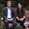 Le prince Harry, duc de Sussex, et Meghan Markle, duchesse de Sussex en pleine interview pour TIME 100 television ABC.