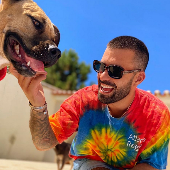 Vincent Queijo et sa fiancée Rym Renom sont devenus parents pour la première fois dimanche 27 septembre 2020 d'une petite fille - Instagram