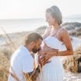 Vincent Queijo et sa fiancée Rym Renom sont devenus parents pour la première fois dimanche 27 septembre 2020 d'une petite fille - Instagram