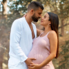 Vincent Queijo et sa fiancée Rym Renom sont devenus parents pour la première fois dimanche 27 septembre 2020 d'une petite fille - Instagram
