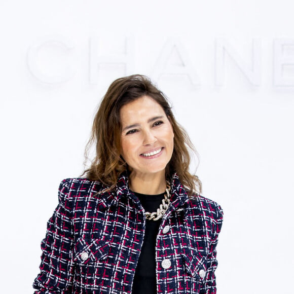 Virginie Ledoyen - Photocall - Défilé Chanel collection prêt-à-porter Automne/Hiver 2020-2021 lors de la Fashion Week à Paris, le 3 mars 2020. © Olivier Borde/Bestimage